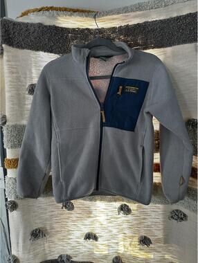 L.L. Bean Kids Fleece Zip Jacket | Size M (10-12) | Like New